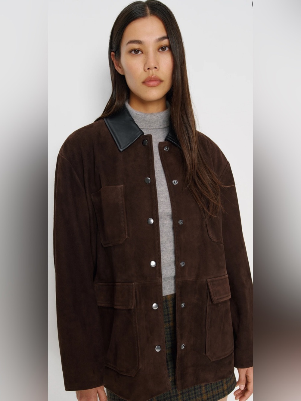 Reformation X Veda Scottie Suede Jacket NWT